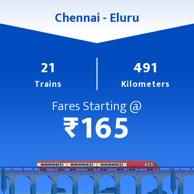 Chennai To Eluru Trains